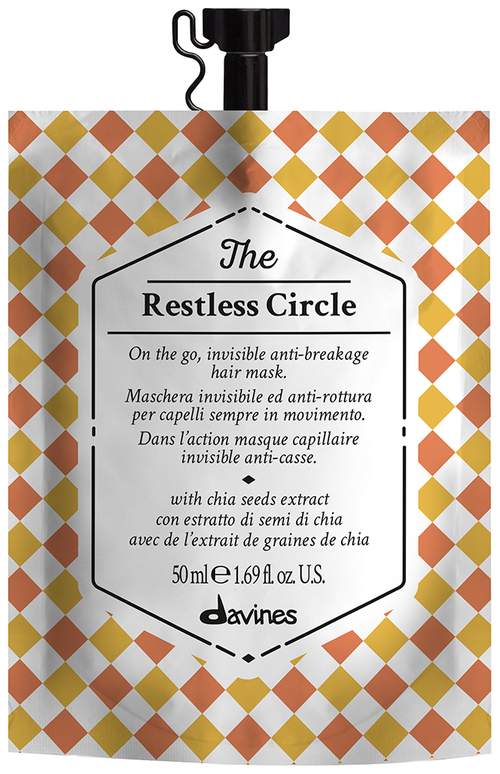 Davines The Circle Chronicles Маска-суперфуд для неугомонных волос, 50 г, 50 мл, пакет