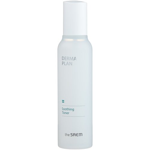 Тонер для чувствительной кожи THE SAEM DERMA PLAN SOOTHING TONER 155ML.