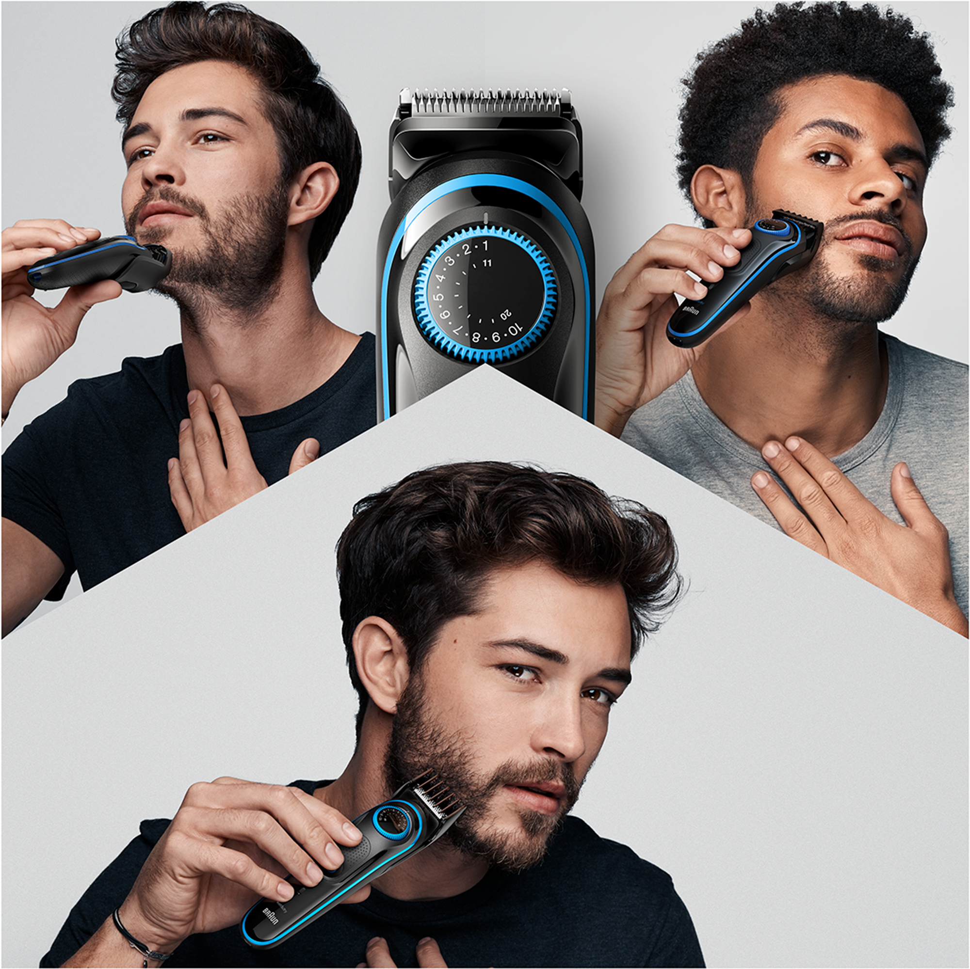 Триммер Braun BT 5240, black/blue - фотография № 6