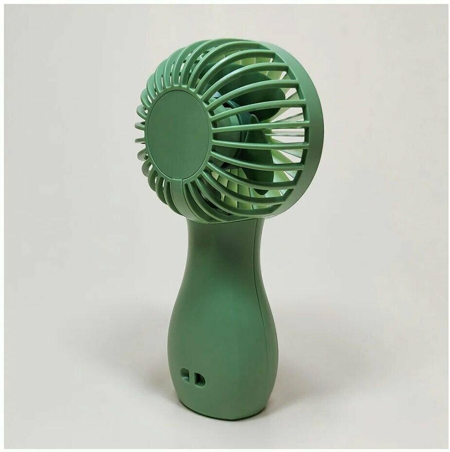 Портативный ручной мини-вентилятор, маленький - фотография № 2