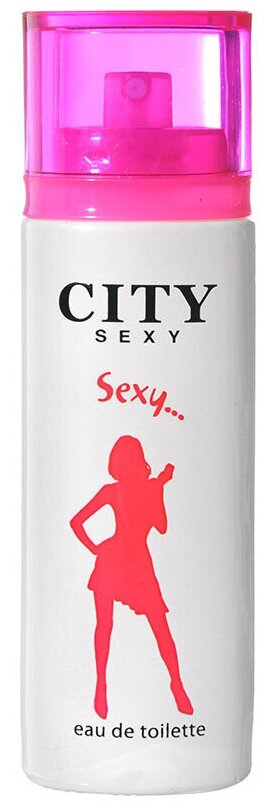 CITY Parfum туалетная вода Туалетная вода City Sexy Sexy, 60 мл, 194 г