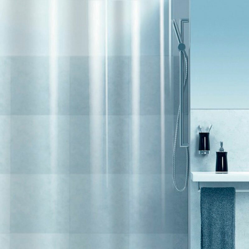 Штора для ванной Spirella Transparent, 180х200см, цвет прозрачный