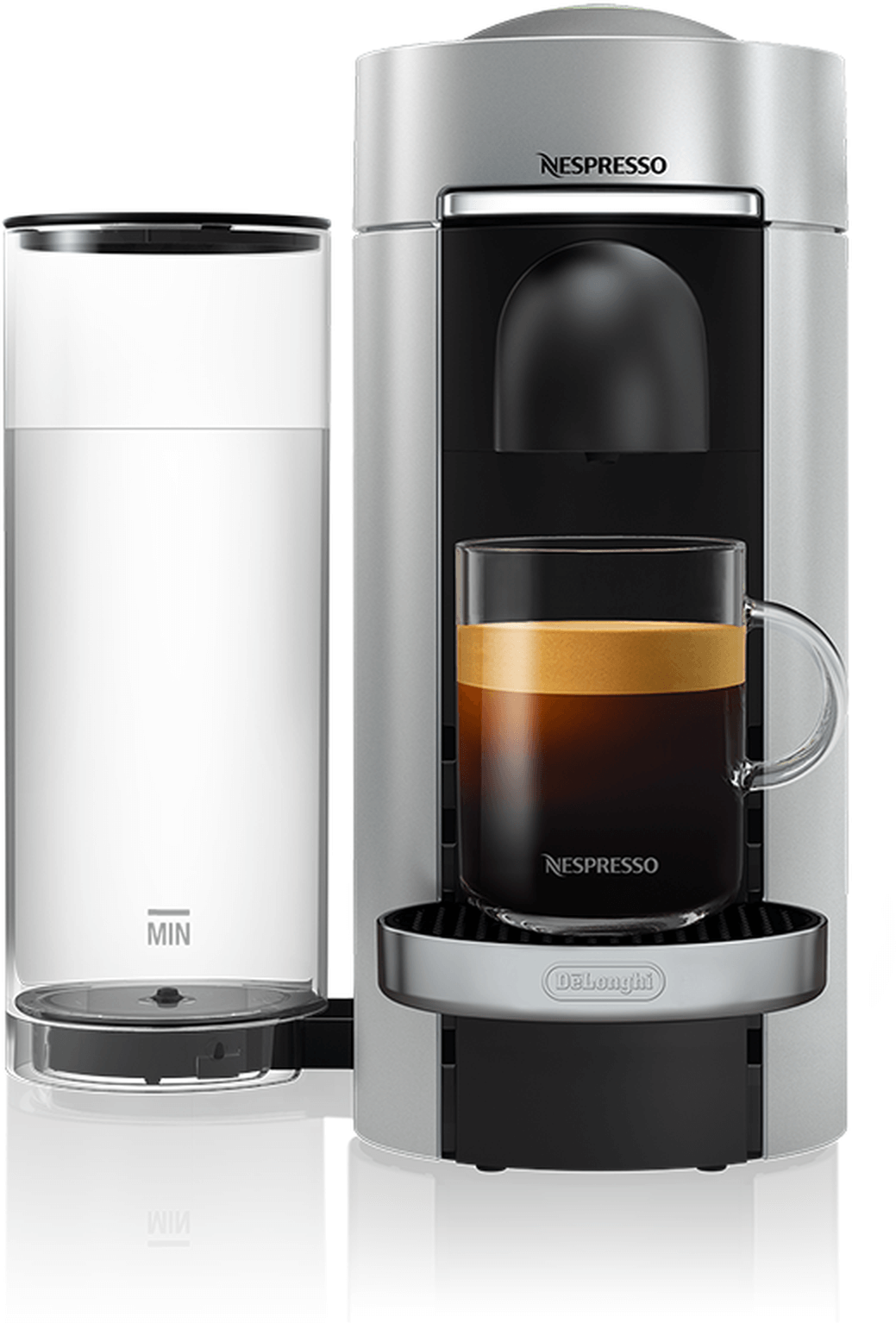 Кофемашина капсульная De'Longhi Nespresso ENV 155, серебристый - фотография № 8