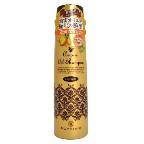 MOMOTANI Шампунь для волос с маслом арганы (без силикона) Organic Argan Shampoo, 290 мл