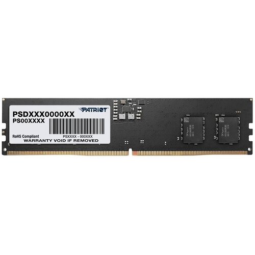 Оперативная память Patriot Memory DDR5 8Gb 5600 pc-44800 Signature Line CL46 11V PSD58G560041 638400₽