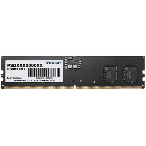 Оперативная память Patriot Memory DDR5 8Gb 5600 pc-44800 Signature Line CL46 1.1V (PSD58G560041)