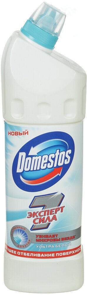 Чистящее средство универсальное, Domestos, Ультра белый, 1 л