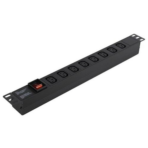 EXEGATE   EX280854RUS   ServerPro PDU-19H808 Al-813-C14-SW, 1U, , 8 IEC 320 C13, 14