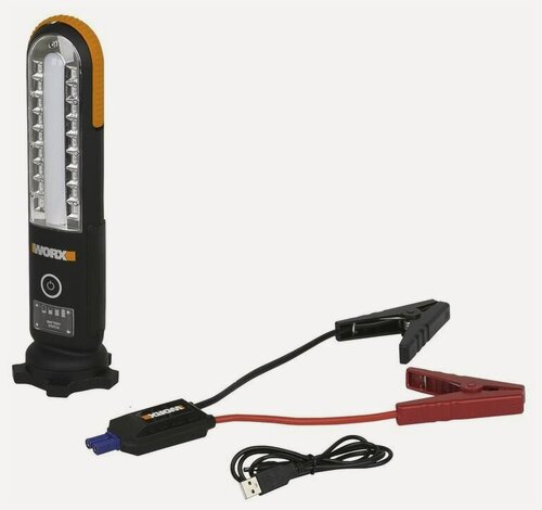 Изображение товара Аккумуляторное пусковое устройство WORX WX852.1, LED-фонарь, 8Ач