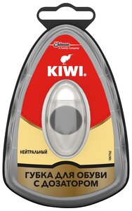 Фото Kiwi Express Shine губка с дозатором бесцветная