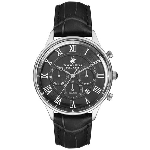 фото Мужские американские часы-хронограф beverly hills polo club bp3238x.361 с гарантией