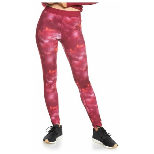фото Леггинсы roxy frosted s, цвет бордовый, размер m