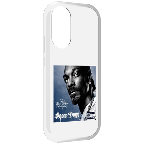 Чехол MyPads Snoop Dogg THA BLUE CARPET TREATMENT для Honor X7 задняя-панель-накладка-бампер