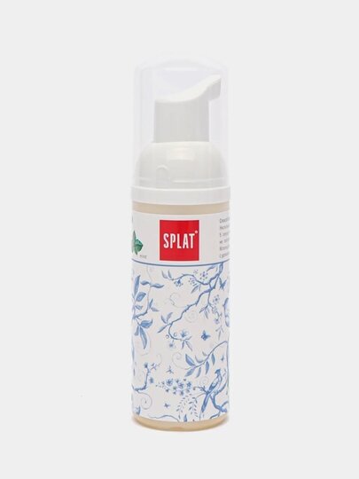 Очищающая пенка Splat Oral Care Foam 2 в 1 Мята, 50 мл - фото №6