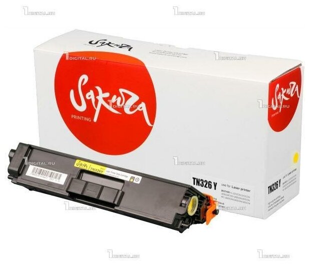 Картридж SAKURA TN-326Y желтый для Brother HL-8250 DCP-8450 MFC-8650 совместимый (3.5K) (SATN326Y)