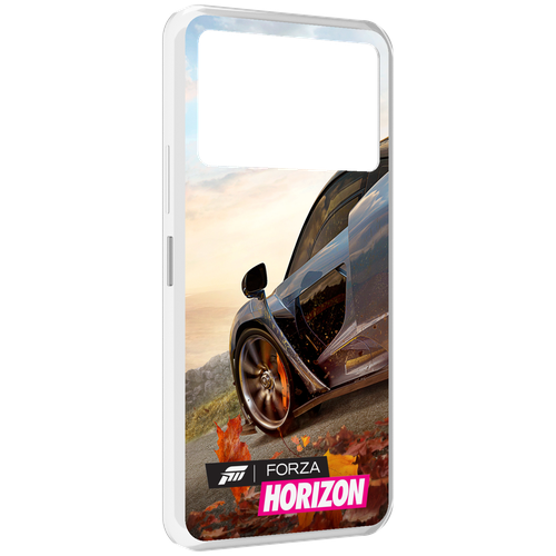Чехол MyPads Forza Horizon 4 для Infinix NOTE 12 VIP (X672) задняя-панель-накладка-бампер