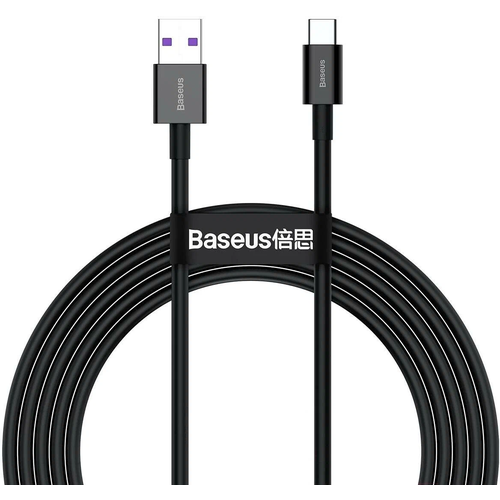Кабель Baseus Type-C 66W Black кабель usb baseus superior series fast charging usb type c 66w 1 м черный
