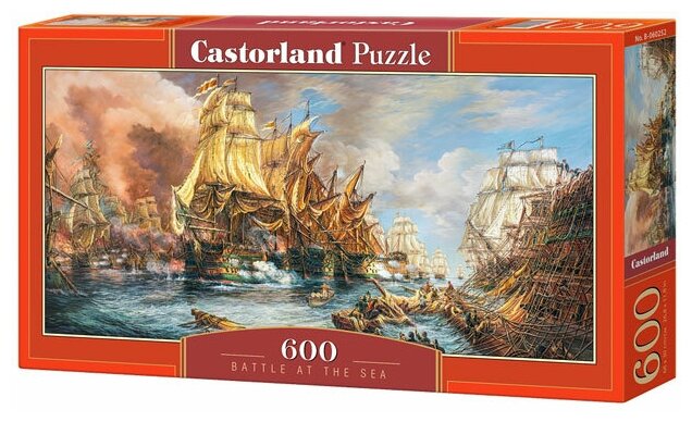 Puzzle-600. Битва на море (В-060252) Castorland - фото №1