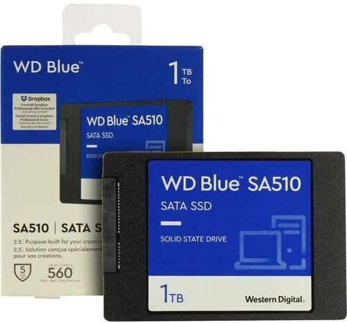 SSD Western digital Blue SA510 1 Тб WDS100T3B0A