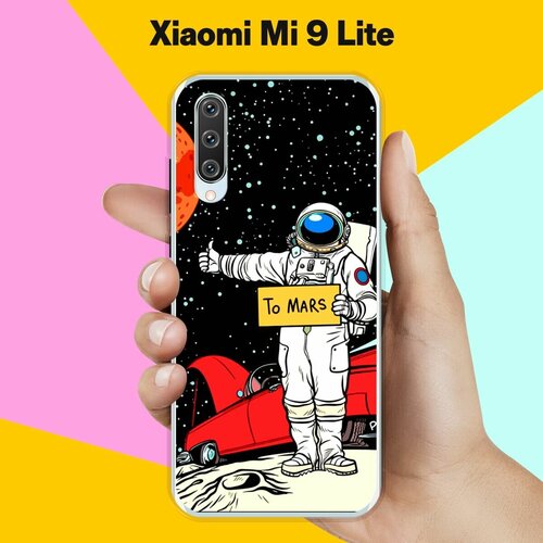 силиконовый чехол на xiaomi mi 9 lite коты для сяоми ми 9 лайт Силиконовый чехол на Xiaomi Mi 9 Lite Астронавт 13 / для Сяоми Ми 9 Лайт