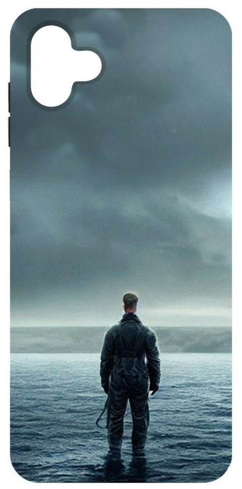 Чехол-накладка Krutoff Soft Case Наблюдатель для Samsung Galaxy A04 (A045) черный