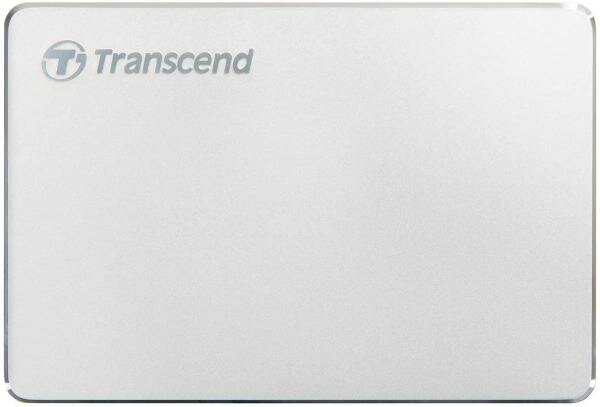 Внешний жесткий диск 2.5 1 Tb USB 3.1 Transcend StoreJet 25C3S (TS1TSJ25C3S) серебристый