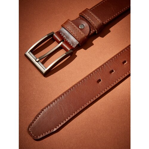 фото Ремень ремнёв, размер 125, коричневый