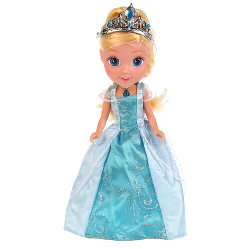 Интерактивная кукла Карапуз Принцессы Disney Моя маленькая принцесса Золушка, 25 см, CIND003 косплей золушка белоснежно белое бальное платье из сетчатой ткани для девочек
