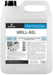 Средство для чистки грилей и духовых шкафов Grill-gel Pro-Brite, 5 л