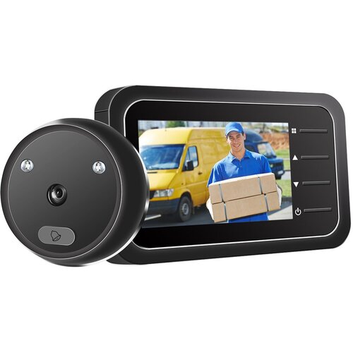 Камера дверной видеоглазок SAFEBURG EYE-220 для входной двери, видео/фото