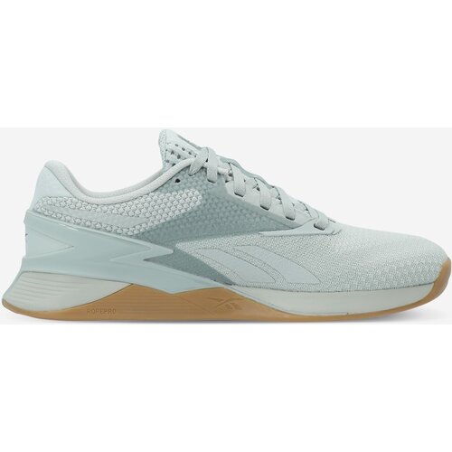 Кроссовки Reebok Nano HP6056, повседневные, полнота 9, низкие, съемная стелька, воздухопроницаемые, размер 8,5 US, зеленый, хаки