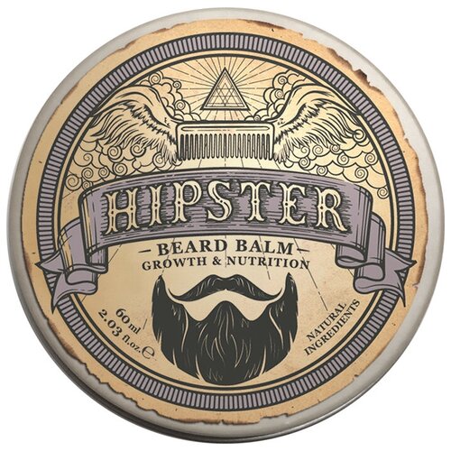 Hipster Бальзам для ухода и укладки бороды Beard Balm, 60 мл