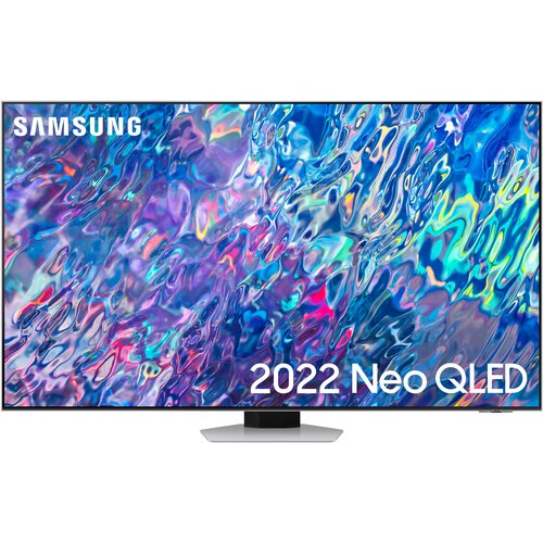 55 Телевизор Samsung QE55QN85BAU 2022 IPS, яркое серебро