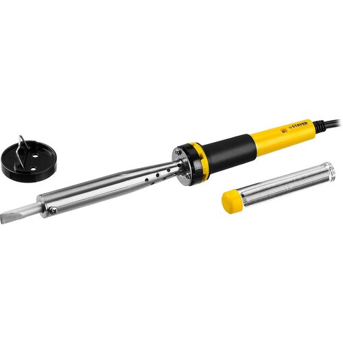 STAYER PROTerm 100 Вт клин в наборе припой подставка 2 К рукоятка электропаяльник Professional 55300-100 96300₽