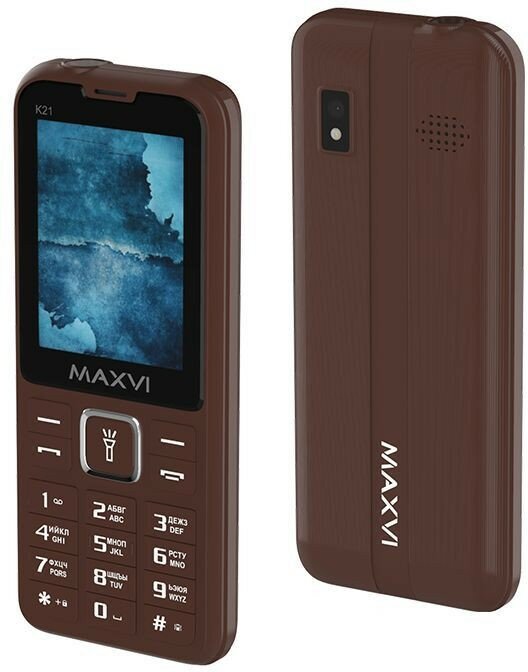 Телефон мобильный (MAXVI K21 Chocolate)