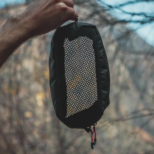 Косметичка Две сосны, 15х8.5х24 см, , черный