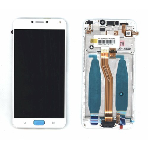 Дисплей для Asus ZenFone 4 Max ZC554KL белый с рамкой 3797₽