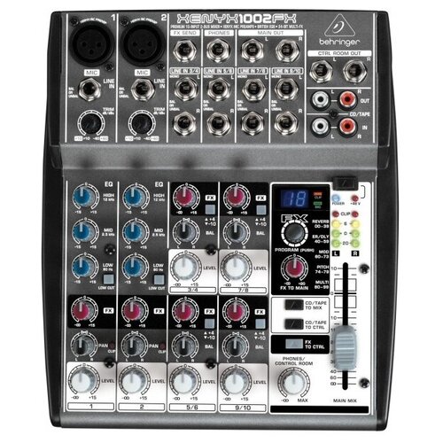 фото Behringer xenyx 1002fx микшерный пульт