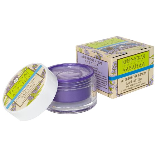 Крем для лица дневной для нормальной и комбинированной кожи, Дом природы