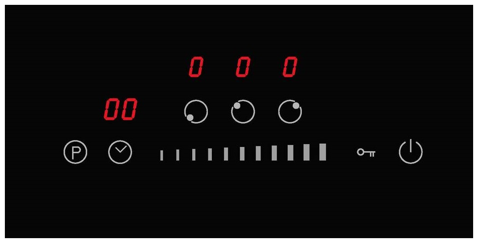 Электрическая варочная панель Korting HI 43053 B