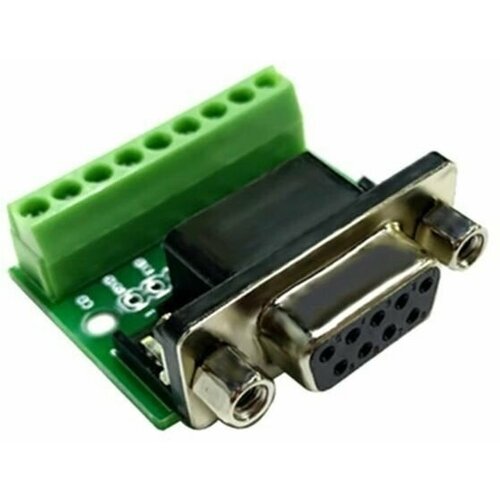 DB9 мама плата переходник с клеммами (Breakout)