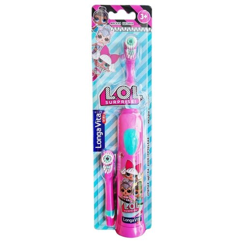 Купить Электрическая зубная щетка Longa Vita L.O.L Surprise! детская, ротационная от 3-х лет, мультиколор