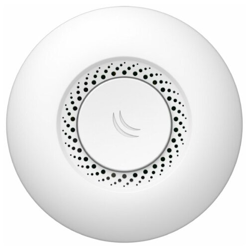 Wi-Fi точка доступа MikroTik cAP 2nD, белый точка доступа mikrotik lhg xl 2 rblhg 2nd xl 2 4ghz n300 802 11b g n 1x10 100 мбит с 21dbi наружная poe