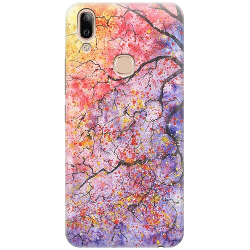 фото Re:paчехол - накладка artcolor для vivo y85 / v9 с принтом "лето в ветках"