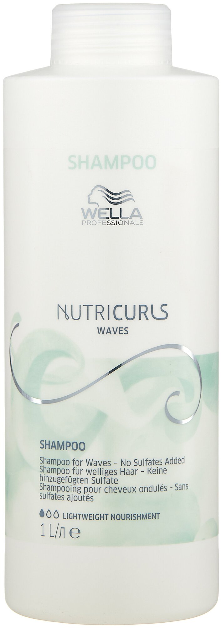Wella Professionals Бессульфатный шампунь для вьющихся волос 1000 мл (Wella Professionals, ) - фото №1