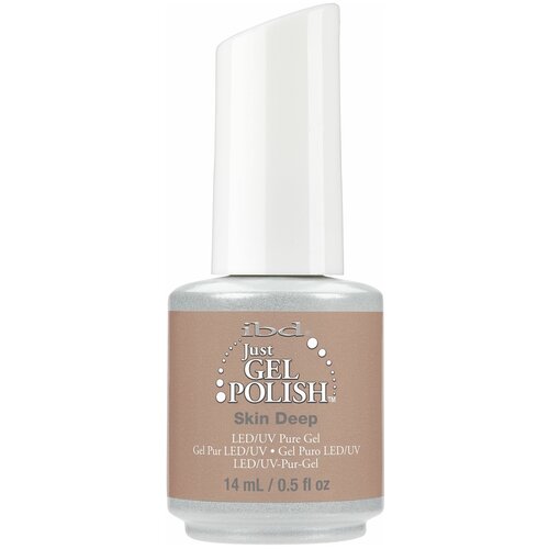 IBD Just Gel Polish Black Gel Art Polish W/Gel Brush, 14 мл. - черный гель-лак для дизайна