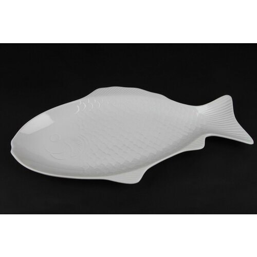 Блюдо сервировочное для рыбы у4145 фарфор
