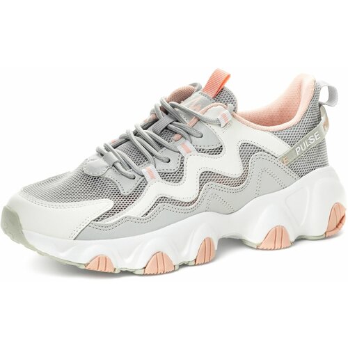 фото Кроссовки женские pulse 189-21wa-007tt,серый, размер 39