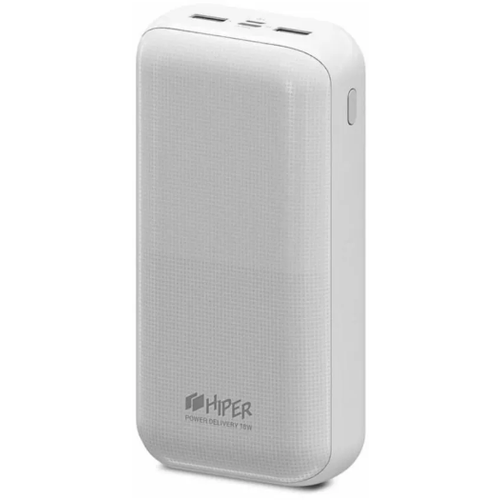 Портативный аккумулятор (Power Bank) HIPER EP 30000 30000mAh 3A QC PD 5xUSB белый (EP 30000 WHITE)