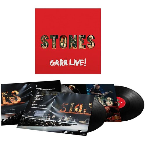 Виниловая пластинка The Rolling Stones. Grrr Live! (3 LP) виниловая пластинка the rolling stones grrr live 3 lp